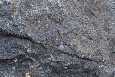 Çinko cevheri dokusunu yakından incele. Galena, sphalerite, pyrrhotite içerir. Sibirya doğal kaynakları mevduatı. Mineral taş yüzey arkaplanı.