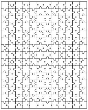 Bulmaca, ayrı parçalar