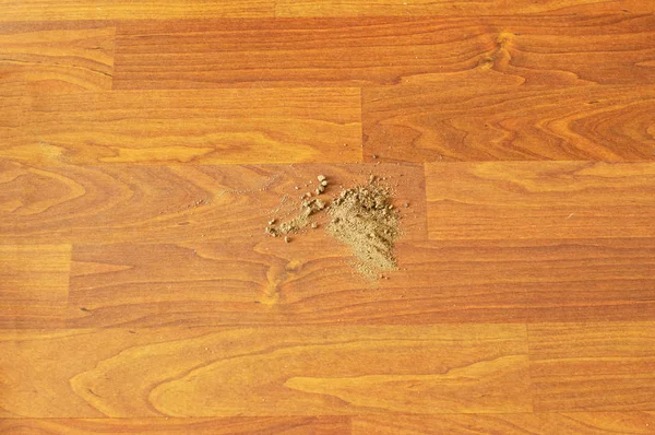Dirty wooden floor — Stock Photo, Image