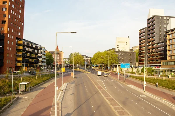 Tummelweg, en väg i Nijmegen — Stockfoto