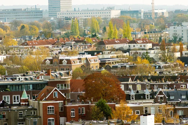 Cityscape Nijmegen sett ovanifrån — Stockfoto