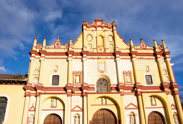 San Cristobal de las Casas大教堂 — 图库照片