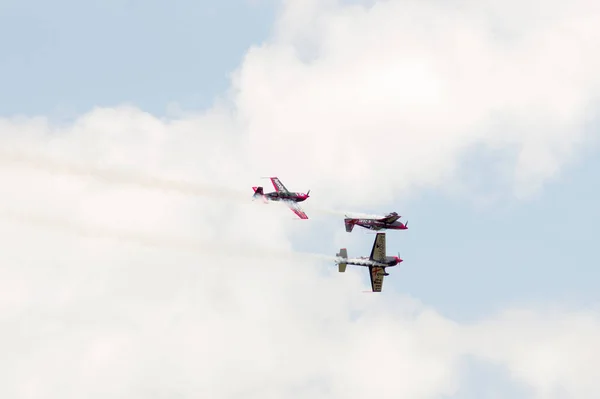 Volkel Netherlands June 2019 Blades Aerobatic Display Team Performs Airshow — Stockfoto