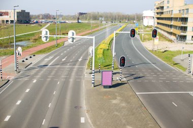 Arnhem, Hollanda 'da boş yol