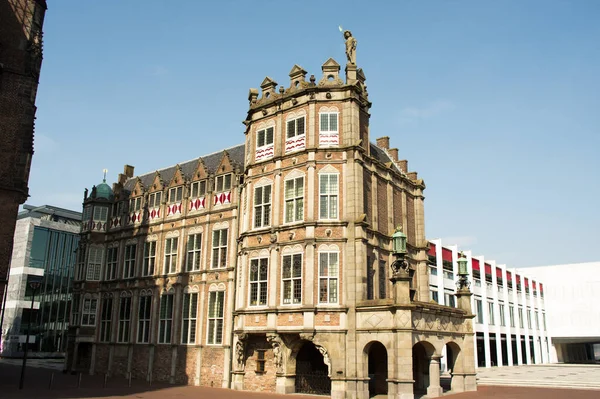 An ancient city castle called Devils house in Arnhem, Netherlands