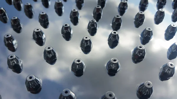 Closeup of shower tray — Stock Photo, Image