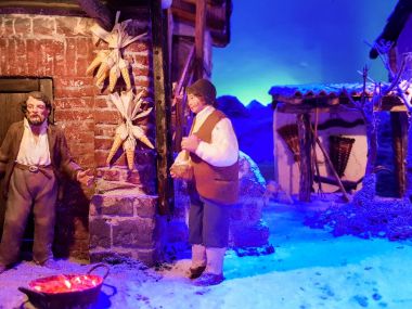 beşik Noel holida sırasında yapma eski geleneği