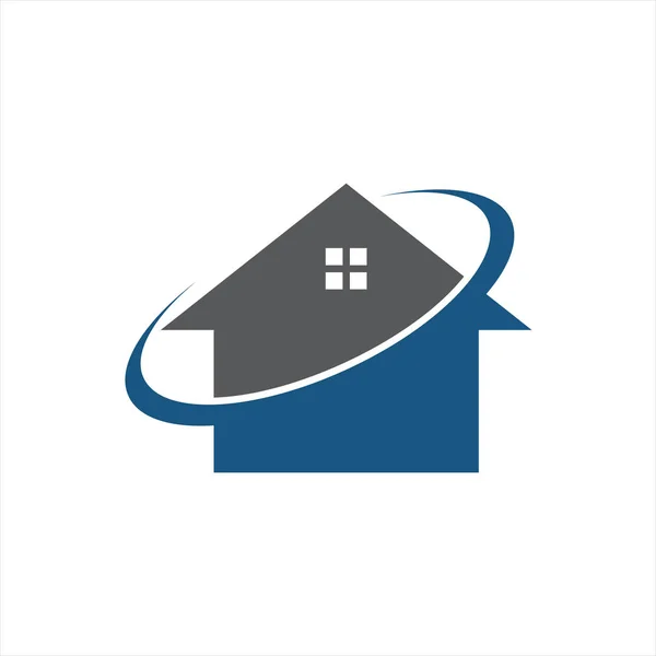 Home logo abstrait — Image vectorielle