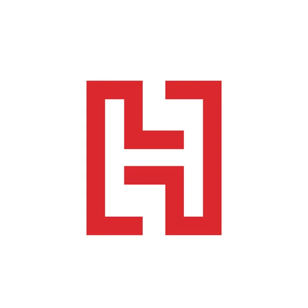 Initial H Letter Logo vector Template — 스톡 벡터