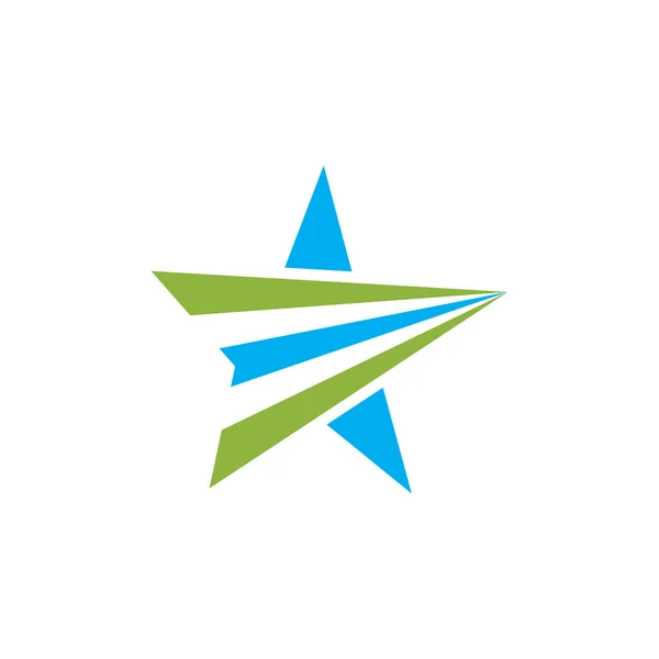 Star Logo resumo e símbolos ícones Template app — Vetor de Stock