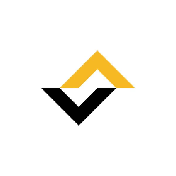 VA initials logo vector abstract — Stock Vector