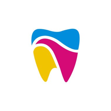 Tooth dental logo vector template clipart