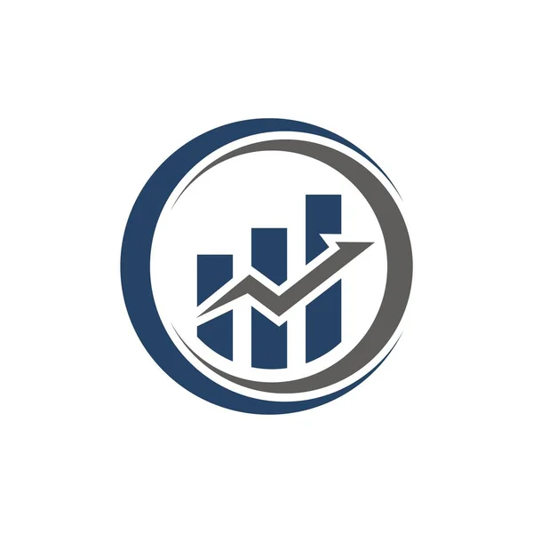 Negocios Finanzas Logo plantilla vector icono diseño — Vector de stock