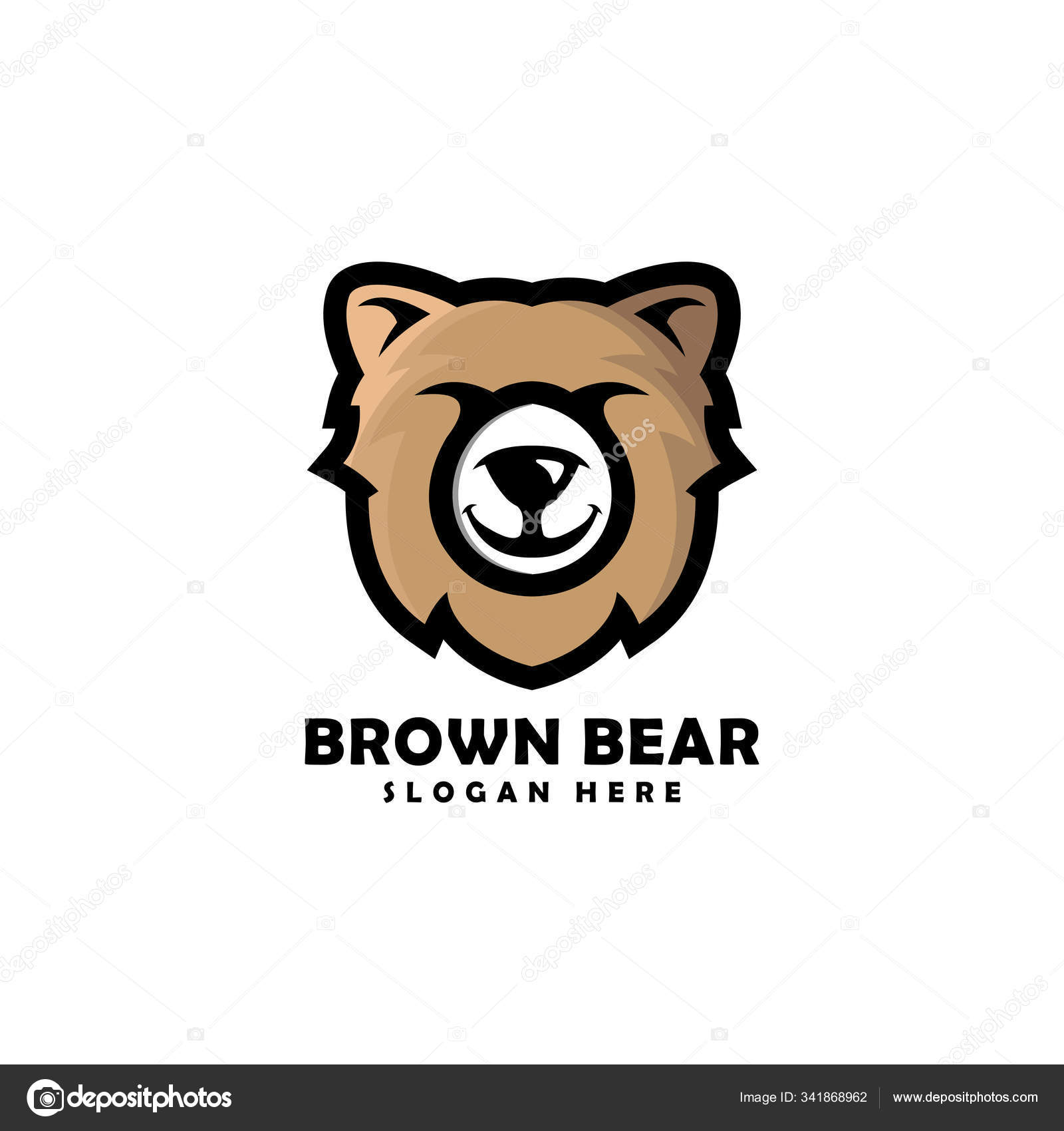 Bear head mascot logo vector designs Stock Vector Image by ©starwash #341868962 Bear head mascot logo vector designs Stock Vector Image by ©starwash #341868962