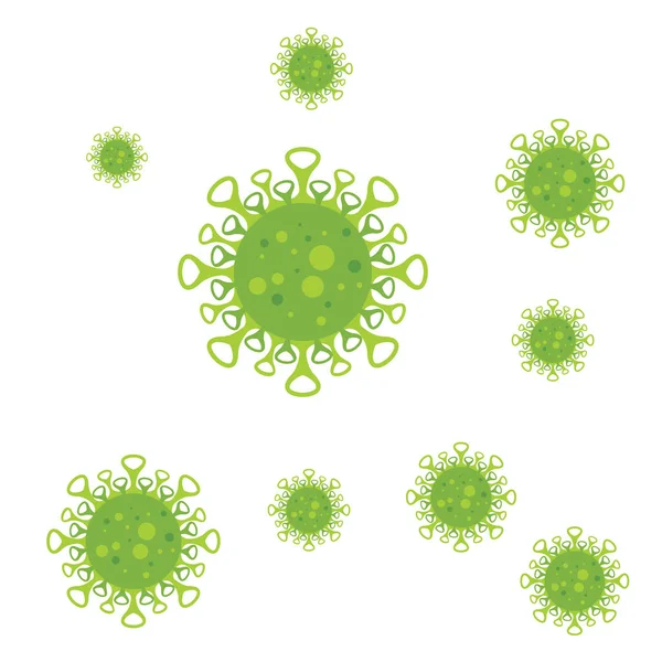 Illustration Graphic Vector Corona Virus Wuhan Corona Virus Infection 2019 — Stock Vector