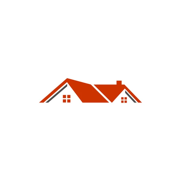 Logo Immobilier Vecteur Home Design — Image vectorielle