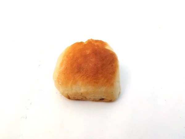 Bread Bakery Icon Sliced Fresh Wheat Bread Isolated White Background — Stock Photo, Image