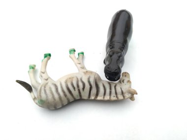 Beyaz arka plan üzerinde izole Plastik çocuk oyuncak