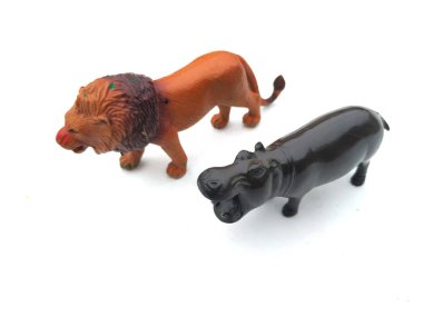 Beyaz arka plan üzerinde izole Plastik çocuk oyuncak