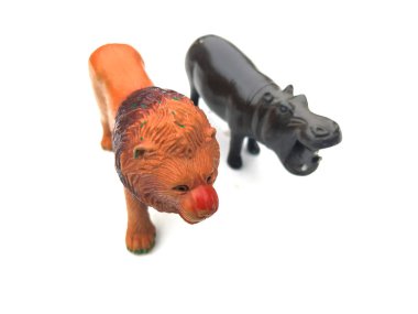 Beyaz arka plan üzerinde izole Plastik çocuk oyuncak