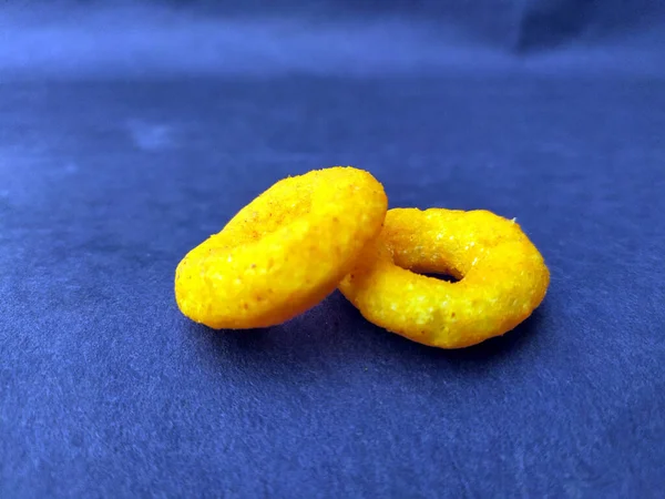 Algum Alimento Comestível Amarelo Isolado Fundo Sem Emenda — Fotografia de Stock