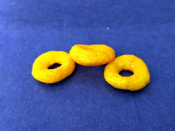 Деякі Жовті Їстівні Продукти Ізольовані Безшовному Фоні — стокове фото