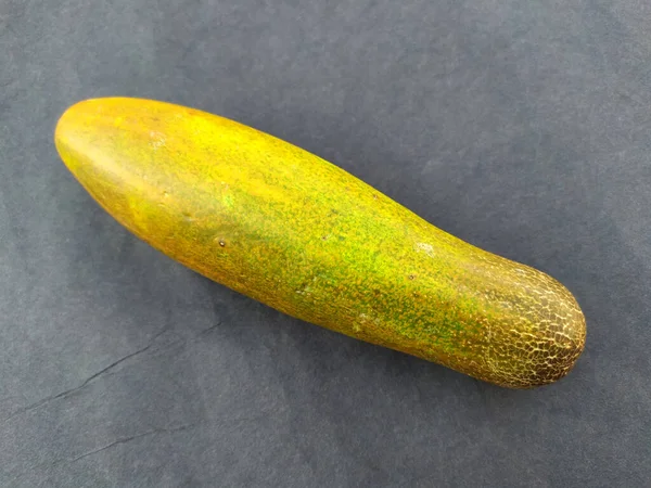 Fresh Healthy Cucumber Isolated Seem Less Background — Stock Photo, Image