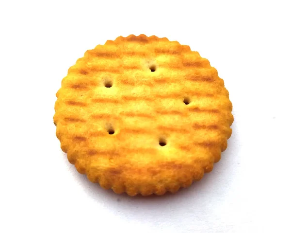 Montón Galletas Digestivas Comida Dulce Aisladas Blanco —  Fotos de Stock