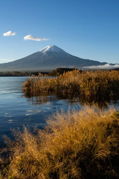 Monte Fuji Vista Lago Kawaguchi Prefeitura Yamanashi Japão Monte Fuji — Fotografia de Stock