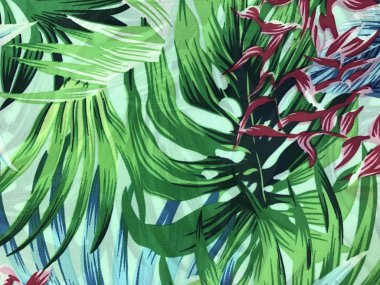 batik arka plan üzerinde güzel renkli çiçekler 
