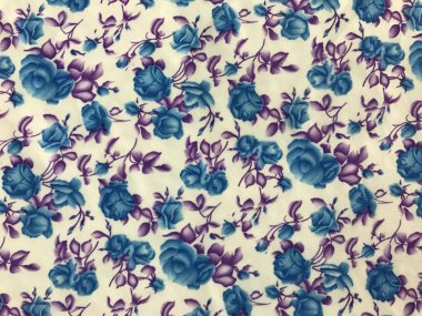 Batik fablic güzel desen çiçekler
