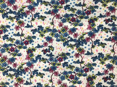 Batik fablic güzel desen çiçekler