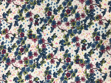 Batik fablic güzel desen çiçekler