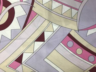 batik arka plan üzerinde güzel renkli çiçekler 