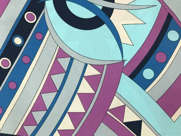 batik arka plan üzerinde güzel renkli çiçekler 