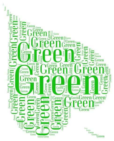Go ecologia verde — Foto Stock