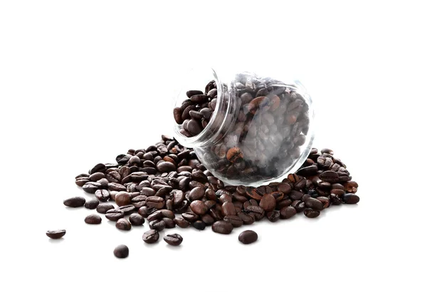 Black coffee beans — Stock Photo, Image