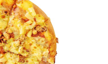 mozzarella peynirli pizza üçgen şekil