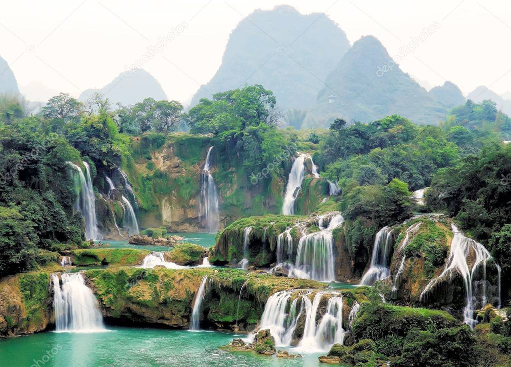 Guangxi Detian cross-border waterfall