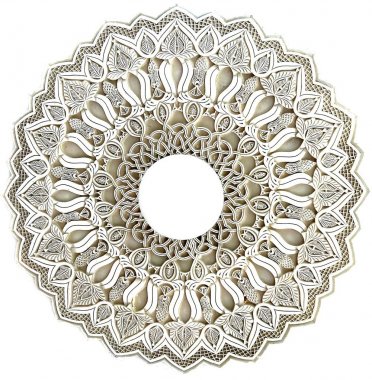 Mandala. Dekoratif yuvarlak süsleme. Anti-stres terapisi desen.