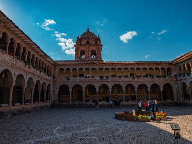 Santo Domingo Manastırı İç Avlusu veya Manastırı, Cusco, Peru