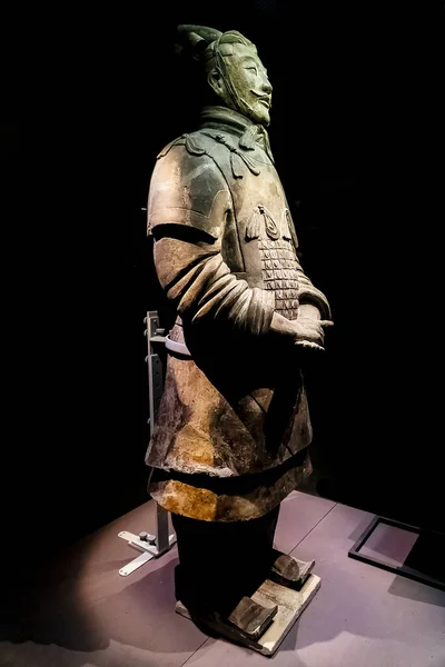 Terracota General Mausoleum First Qin Emperor Shaanxi Province China — Stock Photo, Image