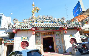 Rayong Tayland 01 Ocak 2020 Rayong Tayland Tapınağı. Çene