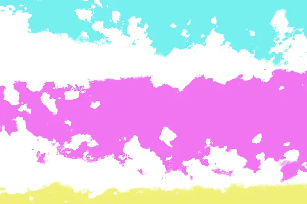 Weißer Hintergrund Mit Pastellfarbenem Hintergrund Abstrakte Flecken — Stockfoto
