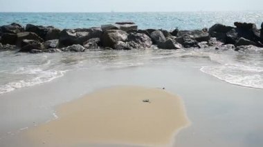 Rayong Sahili, Rayong, Tayland plajı..