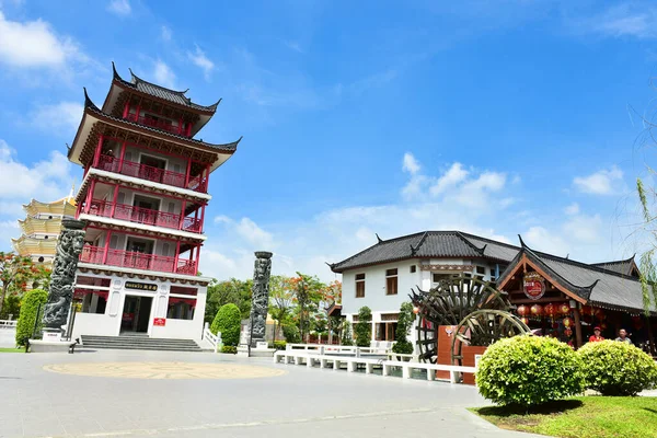 Ciudad Suphanburi Tailandia Mayo 2018 Turistas Identificados Vienen Visitar Ciudad — Foto de Stock