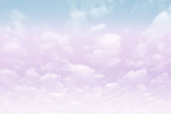 Небо Хмара Пастельним Барвистим Фоном — стокове фото