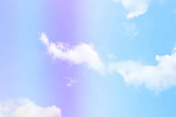 Cielo Blu Nuvola Bianca Sfondo Bianco Bellissimo Cielo Nuvole Nel — Foto Stock