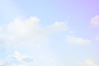 Mavi gökyüzü beyaz bulut arkaplanı. Güzel gökyüzü ve bulutlar öğleden sonra.