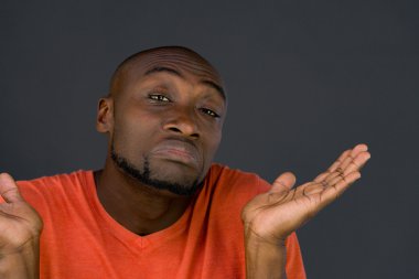 Karışık Afro-Amerikan adam